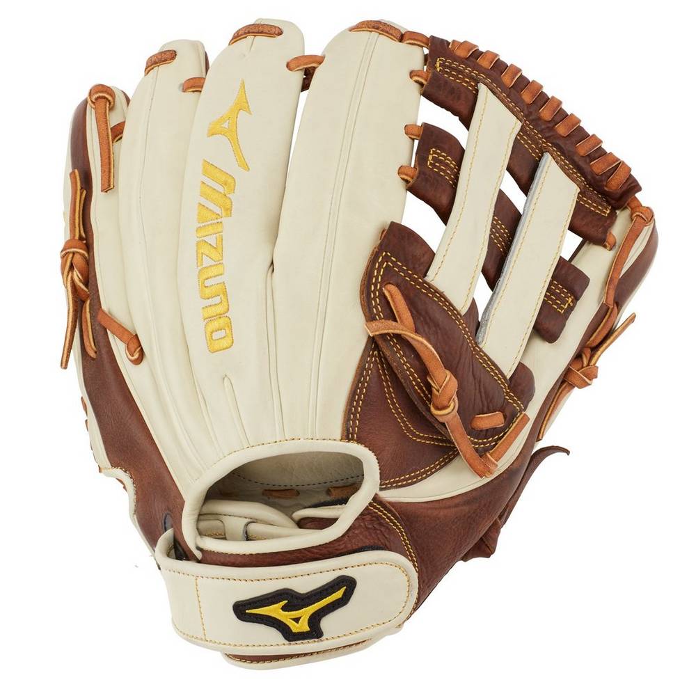 Guanti Mizuno Softball Classic Series Fastpitch 12" Donna - Argento/Marroni - 98476-XYJF